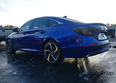 2018 Honda Accord Sport from USA, damaged, VIN 1HGCV1F37JA125774
